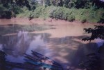Sungai Tabir yang menjadi urat nadi kehidupan masyarakat